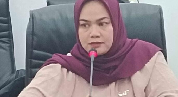 Anggota DPRD Barito Utara, Wardathun Nur Jamilah.
