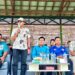 Ketua DPRD Murung Raya Rumiadi, ketika memberikan sambutan dalam event olahraga daerah, Jumat (13/2/2026).