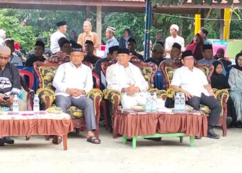 Bupati Bartim M. Yamin, dalam Safari Ramadan di Desa Puri, Kecamatan Raren Batuah, Selasa (26/2/2026). (Ist)