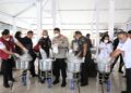Pemusnhan puluhan kilogram sabu yang berhasil diungkap Jajaran Polres Lamandau, Rabu (25/2/2026). (Ist Satresnarkoba Polres Lamandau)