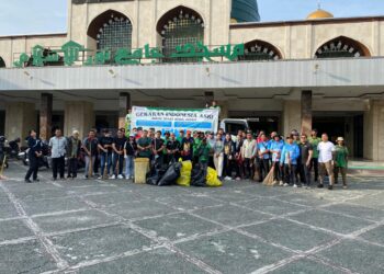 Gerakan Indonesia ASRI yang dilaksanakan jajaran Pemprov Kalteng, Jumat (27/2/2026). (Ist)