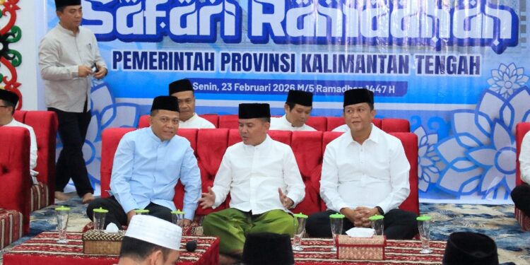 Silaturahmi Ramadan di Istana Isen Mulang, Gubernur Ajak Semua Elemen Bersatu Bangun Kalteng