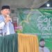 Bupati Barito Timur M. Yamin, ketika menyampaikan sambutan di Safari Ramadan 1447 H, Masjid Al - Muhajirin Trans Siong, Kecamatan Paju Epat, Senin (23/2/2026). (Ist)