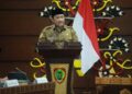 Wagub Kalteng, Edy Pratowo, memberikan arahan dalam Rakor Persiapan Haji 2026. (Ist)