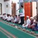 Bupati Barito Utara Shalahuddin, ketika memyampaikan sambutan dalam Safari Ramadan, Senin (9/3/2026).