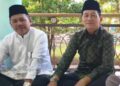 Anggota DPRD Barito Utara dari Fraksi PKB, H. Nurul Anwar dan H. Al Hadi, mengikuti Safari Ramadan di Desa Sikui.