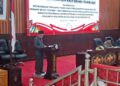 Juru bicara Fraksi PPP, Johansyah, saat menyampaikan tanggapan terhadap pandangan pemerintah daerah terhadap usulan Raperda Inisiatif, Selasa (10/3/2026).