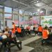 Para warga binaan yang bertemu dengan keluarga di momen buka puasa yang difasilitasi Rutan Tamiang Layang, Kamis (12/3/2026).