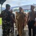 Bupati Barito Timur, M. Yamin, menyambut kedatangan Batalyon TP 934 Uria Mapas, Senin (16/3/2026).