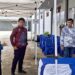 Karutan Tamiang Layang, Agung Novarianto, didampingi Kepala Sub Seksi Pengelolaan, Sri Rahayu, serta Pelaksana Harian Kepala Kesatuan Pengamanan, Dhimas Calandra Anggita, melakukan peninjauan, Rabu (18/3/2026).