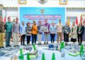 Gubernur Kalteng, Agustiar Sabran, ketika menerima kunjungan Parlemen Inggris.