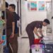 Penyidik ketika melakukan penggeledahan Kantor Kejari Palangka Raya, Selasa (28/4/2026). (Ist)