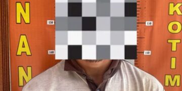 Pelaku MR (27) yang diamankam polisi.