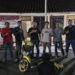 Tim Resmob Satreskrim Polres Kapuas yang berhasil mengamankan pelaku A alias Intai (28) beserta motor curian. (Ist)