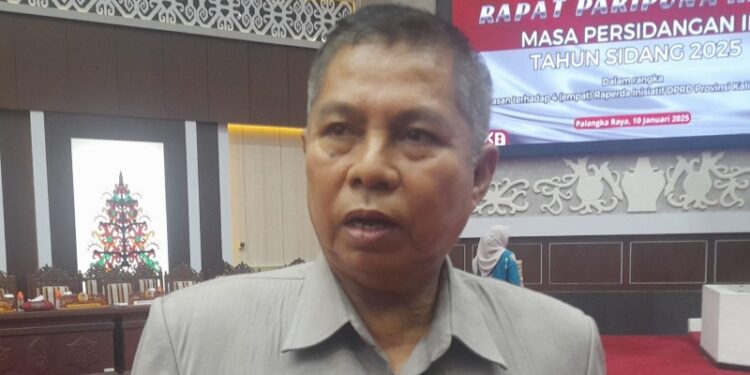 Wakil Ketua Komisi I DPRD Kalteng, Sudarsono.