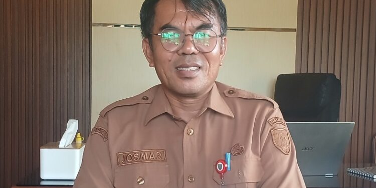 Kepala Inspketorat Kabupaten Bartim, Josmar Lambok Banjar Nahor.