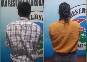 Dua pelaku H (29) dan N (45).