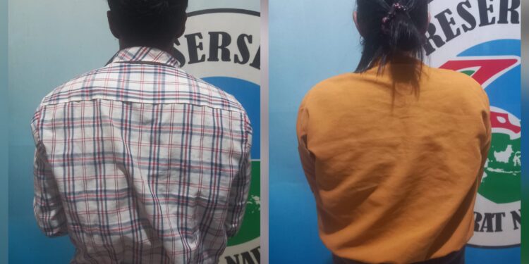 Dua pelaku H (29) dan N (45).