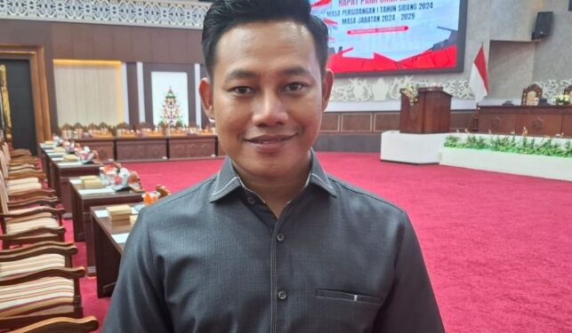 Anggota Komisi III DPRD Kalimantan Tengah, Wengga Febri Dwi Tananda.