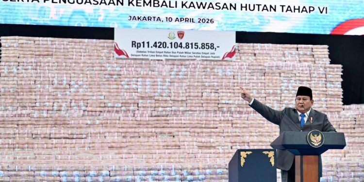 Rp11,4 Triliun Disita Negara, Prabowo: Bisa Bangun 34 Ribu Sekolah