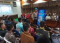 Kasi Propam Polres Bartim, IPTU Tri Setyarto, memberikan pemahaman rekrutmen Polri kepada calon siswa, Selasa (31/3/2026).