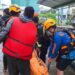 Evakuasi korban tenggelam di Sungai Barito. (Ist)