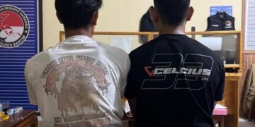 Dua pelaku J (23) dan K (40).