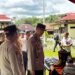 Wakapolda Kalteng Brigjen Pol Yosi Muhamartha, didampingi Kapolres Bartim AKBP Eddy Santoso, mencek sarpras penanggulangan bencana, Senin (13/4/2026).