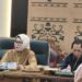 Ketua Komisi I DPRD Barito Utara, Hj. Nety Herawati, saat menyampaikan masukkan terhadap PAUD anak berkebutuhan khusus dalam RDP, Selasa (7/4/2026).