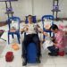 Aksi sosial donor darah yang dilaksanakan jajaran Rutan Tamiang Layang menyambut HBP ke-62, Selasa (14/3/2026).