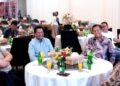 Wakil Bupati Barito Utara, Felix Sonadie Y Tingan, saat menerima kunjungan ramah tamah Wakapolda Kalimantan Tengah Brigjen Pol Drs Yosi Muhamartha di rumah jabatan bupati, Senin (13/4/2026) malam.