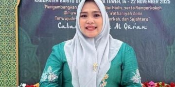 Wakil Ketua I DPRD Murung Raya, Dina Maulidah.