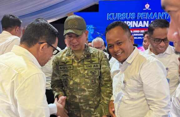 Ketua DPRD Bartim, Nursulistio, mengikuti KPPD di AKMIL, Magelang.