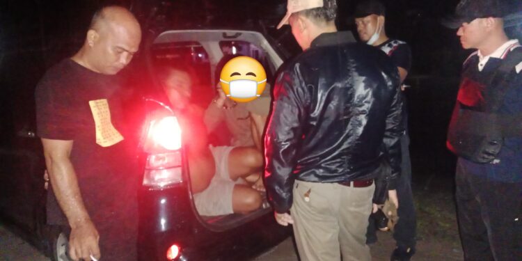 Jajaran Satresnarkoba Polres Pulang Pisau mengamankan pelaku HAB (27), Selasa (21/4/2026). (Ist)