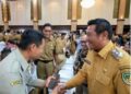 Wabup Barito Utara, Felix Sonadie Y. Tingan, menghadiri Rakornas Kementan, Senin (20/4/2026).