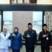 Wakil Bupati Barito Utara, Felix Sonadie Y. Tingan, berpose bersama unsur pimpinan dewan, Jumat (30/4/2026).