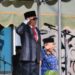 Sekda Barito Timur, Misnohartaku, memimpin Apel Otda Bartim ke-30, Senin (27/4/2026). (Ist)