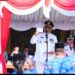 Bupati Barito Utara, Shalahuddin, memimpin Apel Hari Otda ke-30, Senin (27/4/2026).