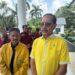 Ketua DPD Golkar Barito Timur, Supriatna, usai menghadiri Sosialisasi Empat Pilar Kebangsaan yang dilaksanakan oleh Anggota DPR RI Bias Layar, Senin (27/4/2026).