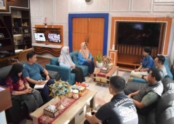 Audensi yang digelar Dislutkan Kalteng membahas perlindungan nelayan dengan menggandeng BPJS Ketenagakerjaan, Jumat (23/1/2026).