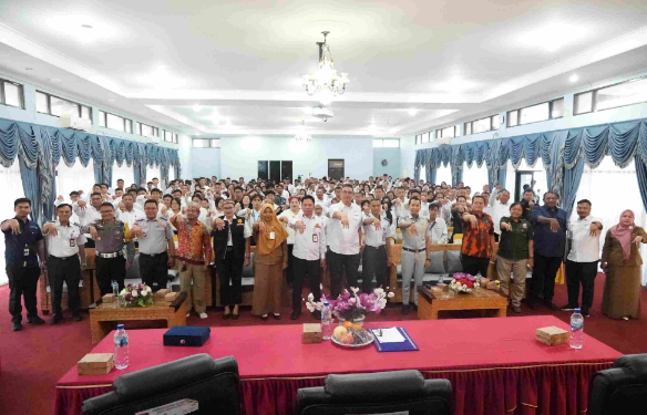 Pelaksanaan Diklat Keselamatan Transportasi yang diselenggarakan Dishub Kalteng, Selasa (10/2/2026).