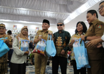 Gubernur Kalimantan Tengah, Agustiar Sabran, saat kegiatan sosialisasi di Istana Isen Mulang, Selasa (10/3/2026).