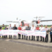 Plt Sekretaris Daerah Provinsi Kalteng, Leonard S. Ampung, mewakili Gubernur Agustiar Sabran, menghadiri peluncuran rute baru penerbangan maskapai pesawat Wings Air.