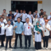 Kepala Pelaksana BPBD Kalteng, Ahmad Toyib, disela penyaluran KHBS di Kabupaten Kotawaringin Timur.