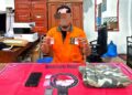RP (35) dan barang bukti yang telah diamankan jajaran Satresnarkoba Polres Barito Utara.