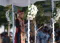 Wakil Menteri Pendidikan Dasar dan Menengah RI Fajar Riza Ul Haq, membacakan sambutan, Sabtu (2/5/2026). (Ist)