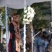 Wakil Menteri Pendidikan Dasar dan Menengah RI Fajar Riza Ul Haq, membacakan sambutan, Sabtu (2/5/2026). (Ist)