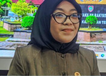 Wakil Ketua I DPRD Kalimantan Tengah, Riska Agustin.
