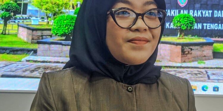 Wakil Ketua I DPRD Kalimantan Tengah, Riska Agustin.