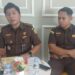 Kasi Datun Kejari Bartim, Denny Reynold Octavianus (kanan), saat memberikan keterangan pers, Kamis (30/4/2026).
